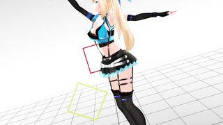 Hentai MMD - [MMD]DEEP BLUE TOWN ~紳士框~ (Hazy)