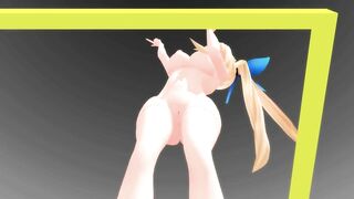 Hentai MMD - [MMD]DEEP BLUE TOWN ~紳士框~ (Hazy)