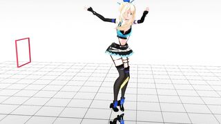 Hentai MMD - [MMD]DEEP BLUE TOWN ~紳士框~ (Hazy)