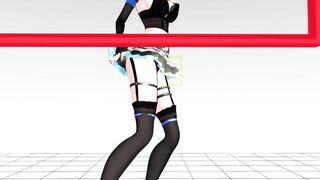 Hentai MMD - [MMD]DEEP BLUE TOWN ~紳士框~ (Hazy)