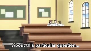 Naughty teacher take your cum in front of her students