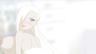 Naruto - Futa Sakura Pleasures her Dick with Ino and Hinata - HENTAI POV P58