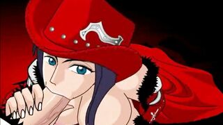 One Piece Sex - Nico Robin knows how to Satisfy a Man - Hentai POV P59