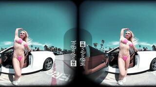 BIG BOOBS GIRL NUDE MICRO BIKINI BLONDE FUCKDOLL VR 3D 4K 360 180 VIRTUAL REALITY