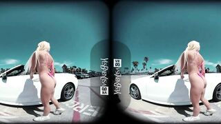 BIG BOOBS GIRL NUDE MICRO BIKINI BLONDE FUCKDOLL VR 3D 4K 360 180 VIRTUAL REALITY