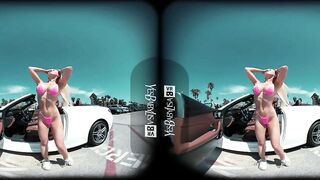 BIG BOOBS GIRL NUDE MICRO BIKINI BLONDE FUCKDOLL VR 3D 4K 360 180 VIRTUAL REALITY