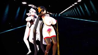 Mmd Taiho and Graf Fuck Concert Live Fucked after Concert