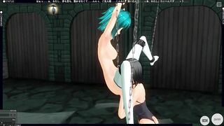 3D HENTAI BDSM the Mistress took the Schoolgirl to the Basement to Bring to Orgasms (PART 2)