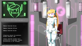 Curly Bace: Hacked 2 - Robot Girl Hentai