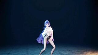 【R18-MMD】Honkai Impact 3rd Raiden Mei Strip Dance