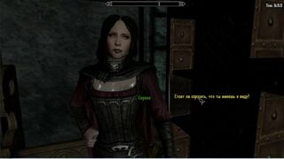 Skyrim Serana. Delicate and Sexy Vampire Princess | PC Gameplay