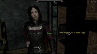 Skyrim Serana. Delicate and Sexy Vampire Princess | PC Gameplay