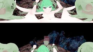 VR 360 Video Anime Tatsumaki one Punch Man Monster Fuck