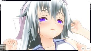 3D HENTAI YURI Redhead Sister Wanted to Fuck Step sister