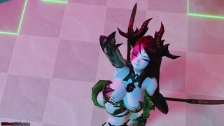 [MMD] Halloween Special! Demon Succubus Dances for you and Enjoys her Slaves (NSFW Music Video)