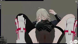 3D HENTAI Vocaloid IA Agreed to Fuck after the Concert