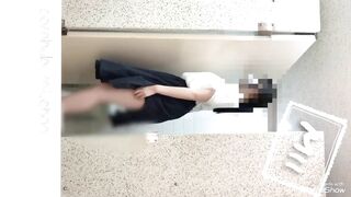【オナニー公開】full ver公衆トイレでの野外露出で興奮する変態OL Hentai Japanese Girl Exposes Masturbation in a Public Toilet