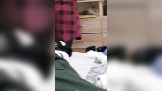 Step Mom in Leggings in Isolation go Crazy and Fuck Step Son until Cum on her Ass