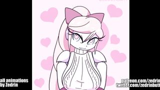 GIF Compilation - Monster Girls, Robot Girls, Breast Expansion (animations by Zedrin)