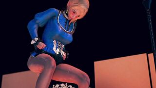 3d Fetish Animation - Pretty Girl Dominate to Male sub