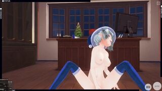 3D HENTAI Trailer Snow Maiden Fucks herself with a Vibrator and does AHEGAO
