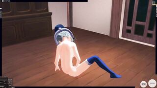 3D HENTAI Trailer Snow Maiden Fucks herself with a Vibrator and does AHEGAO