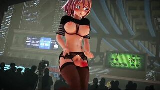 Mmd R18 Excuse me according to Short Chan because she has Futa