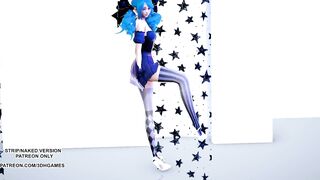 [MMD] BESTie - Excuseme Gwen Sexy Kpop Dance League of Legends