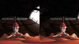 Xenoblade 2 - Pyra Buttjob & Flatiron [ 5K UNCENSORED VR HENTAI]