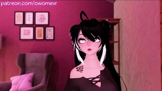 Thick College Student Sits on your Face [POV, VRchat Erp, Facesitting, 3D Hentai] Trailer