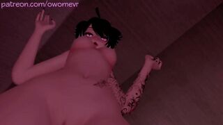 Thick College Student Sits on your Face [POV, VRchat Erp, Facesitting, 3D Hentai] Trailer