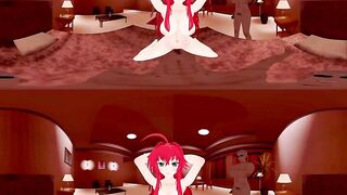 VR 360 Video Rias Gremory Highschool DxD Cowgirl
