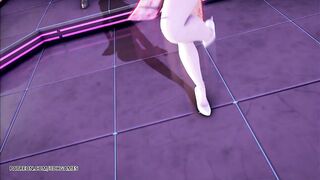 [MMD] PinkCat Striptease Nyotengu Ayane Kasumi Marie Rose Honoka Mai Shiranui DOA Erotic Dance