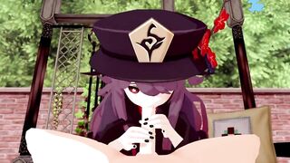 Hu Tao Genshin Impact 3D HENTAI 2/8