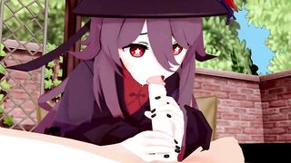 Hu Tao Genshin Impact 3D HENTAI 2/8