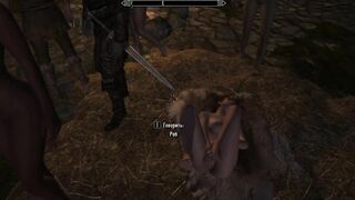 Girls Bring themselves to Orgasm using different Methods | Skyrim Sex Mods