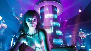 Sexy Girls in Erotic Clothes in the Cyberpunk Game | Cyberpunk 2077