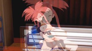 (3D Hentai)(Pokemon) Flannery Masturbation (Asuna)