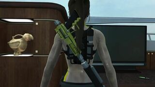 Lara Croft Ultra High Quality Nude in Tomb Raider Underworld