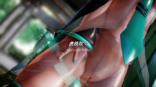 [MMD]Hatsune Miku-虎視眈々[by ダンリック]