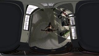 VR 360 Voyeur on Step Sister
