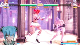 Sex Game [strip Fights] YULIA VS UNA