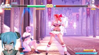 Sex Game [strip Fights] YULIA VS UNA