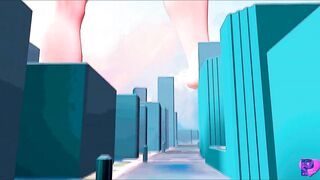 Stompy Stompy (giantess Animation Test)