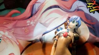 DJIBRIL(jiburiru)figure　cumshot Wanking Japanese Nerdy Anime Hentai　masturbation Semen