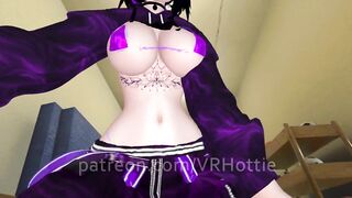 Thick Gym Teacher Crushes your Face Big Ass and Thighs Tits Femdom Domination VRChat POV Lap Dance