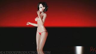 MMD SFW Mitsu Sexy Red - Pjanoo 1086