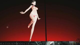 MMD SFW Mitsu Sexy Red - Pjanoo 1086