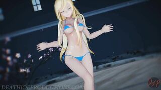 MMD SFW Lily - Nonstop 1092 new Stage
