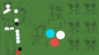 |THC| Rachel Character Sheet Speed Paint